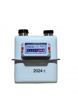 Счетчик газа СГД-G4ТК с термокорректором (вход газа левый, 110мм, резьба 1 1/4") г. Орёл 2024 год выпуска Шуя